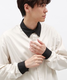 シャツ シルクライククレリック長袖シャツ / 141079 メンズ｜ZOZOTOWN Yahoo!店
