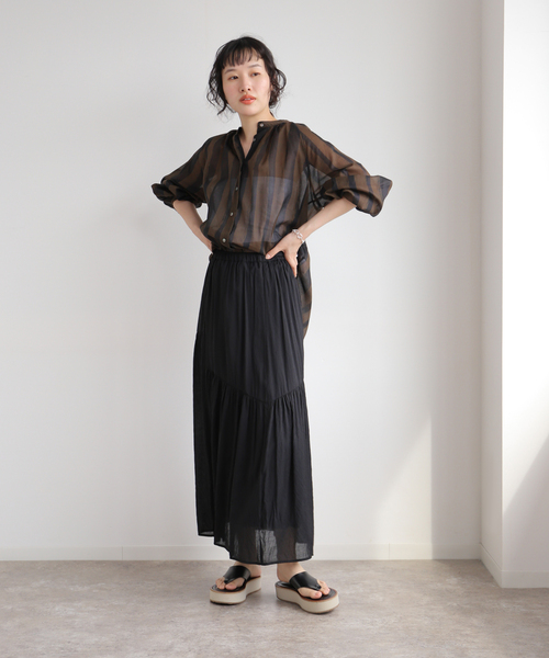 JOURNAL STANDARD スカート 「追加」シアーヴィンテージスカート