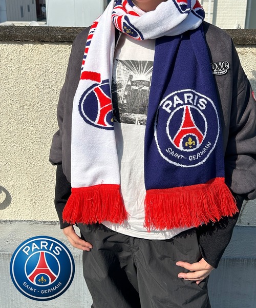 FC BARCELONA PARIS SAINT-GERMAIN マフラー マフラー ストール Paris Saint-Germain レディース メンズ : ZOZOTOWN