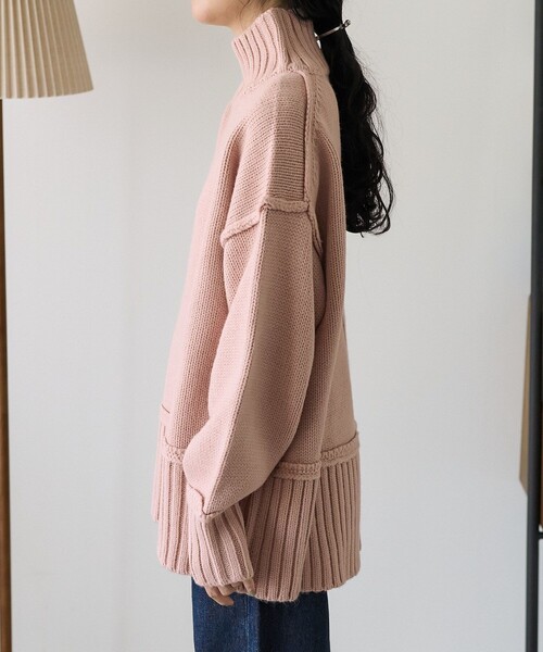 FORTE DEI MARMI COUTURE 売れ筋商品|||フォルテクチュール ニット&セーター アウター レディース Sweaters Grey FREAK'S STORE ニット セーター タートルボリュームニット
