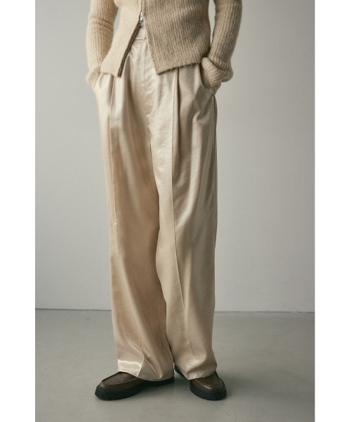 サテンタックパンツ　STYLEMIXER STYLEMIXER | サテンタックパンツ (パンツ ) |SHEL'TTER WEBSTORE