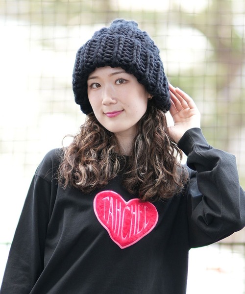 ムラサキスポーツ（MURASAKI SPORTS） ニット帽 ニットキャップ ALOHA