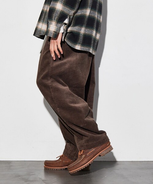 FREAK'S STORE パンツ ルーズフィット 6Wコーデュロイ