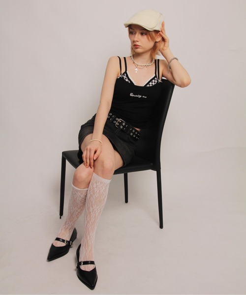IMARI 靴下 「 IMARI / イマリ 」 総レース ハイソックス レディース