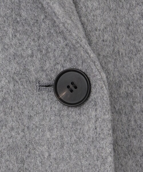 ICB（アイシービー） コート チェスターコート ウールカシミヤメルトン