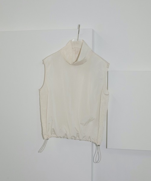 anuke（アンヌーク） タンクトップ ノースリーブ Sheer Turtle Tops 