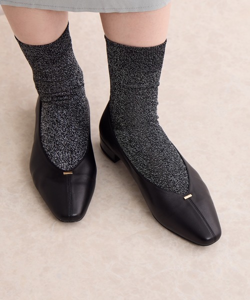 HIMIKO パンプス 「HIMIKO」「ZOZOTOWN限定デザイン」「本革」ゴールド