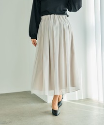 スカート Shimapu CHIC STYLE スカート Aラインナローマキシスカート(脇丈91cm