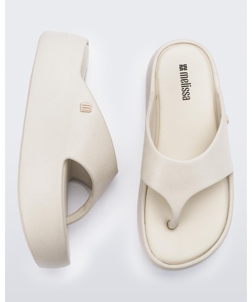 超軽量！Melissa プラットフォーム トングサンダル送料込/追跡付 MELISSA トングサンダル FREE PLATFORM プラットフォーム