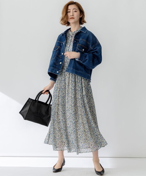 23区 デニムジャケット gジャン 「Oggi3月号掲載/RED CARD TOKYO×23区