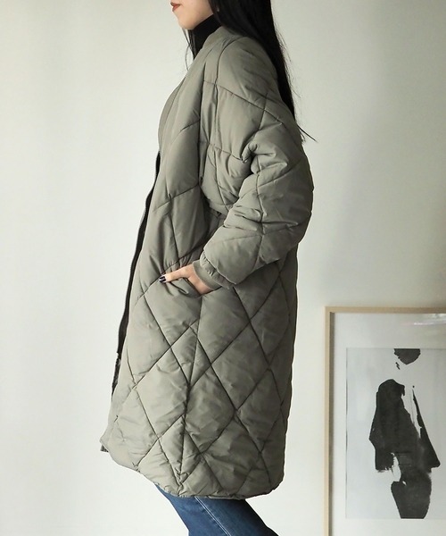 「Riberry」 コート MEDIUM ブラック レディース_画像4