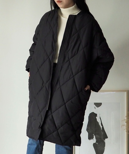 「Riberry」 コート MEDIUM ブラック レディース_画像6