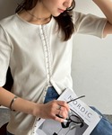 カーディガン 大人の抜け感カジュアル。綿100...の詳細画像1