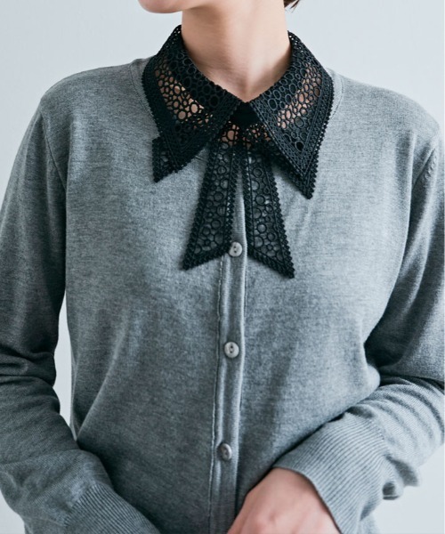 つけ襟 付け襟 リボン デザイン レース 付け襟 | ブランド登録なし | 13