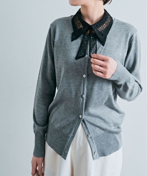 つけ襟 付け襟 リボン デザイン レース 付け襟 | ブランド登録なし | 16