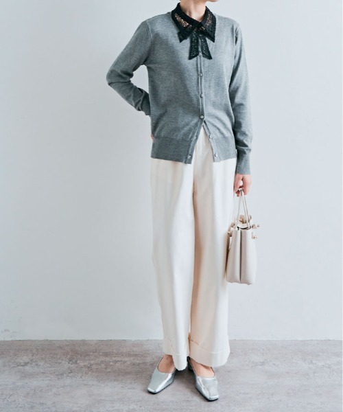 つけ襟 付け襟 リボン デザイン レース 付け襟 | ブランド登録なし | 19