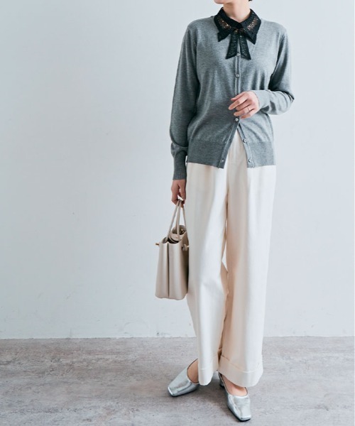 つけ襟 付け襟 リボン デザイン レース 付け襟 | ブランド登録なし | 20