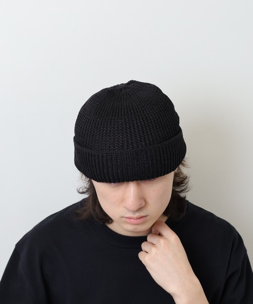 美品☆ニットキャップ　３点セット Lace Ladies ニット帽 ニットキャップ ソリッドカラー 耳付き