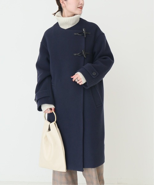 美品 スピックアンドスパン パイルウール ダッフルコート 36 日本製 アウター 美品 スピックアンドスパン パイルウール ダッフルコート 36 日本製