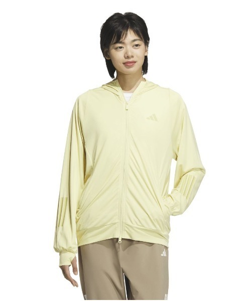 adidas（アディダス） コート アウター adidas UVニット フルジップ