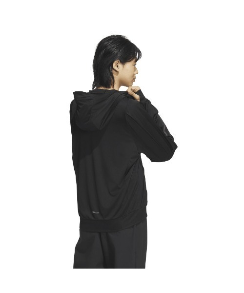 adidas コート アウター アディダス UVニット フルジップ