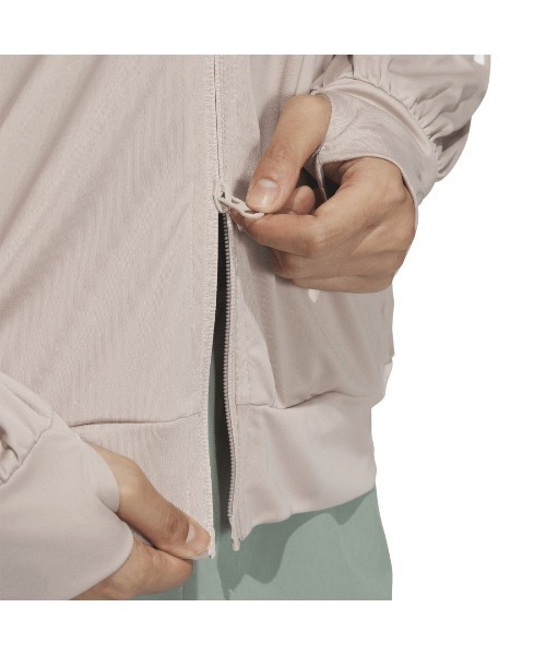 adidas（アディダス） コート アウター adidas UVニット フルジップ