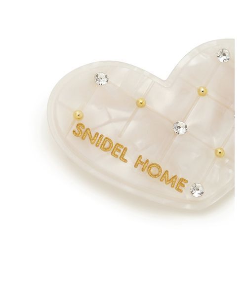 SNIDEL HOME ヘアクリップ ハートヘアクリップ : ZOZOTOWN Yahoo
