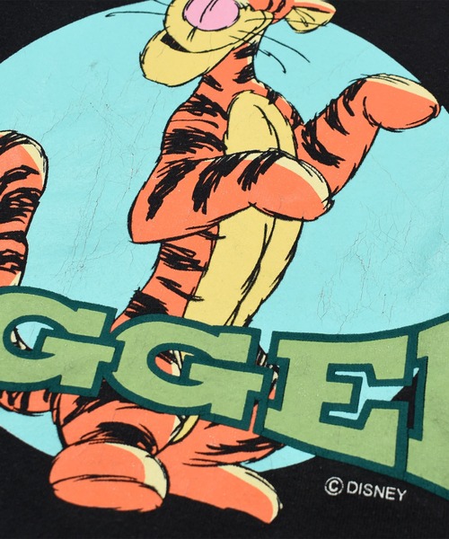 90s ディズニー　ティガー　TIGGER スウェット　トレーナー　USA製 DISNEY VINTAGE トレーナー スウェット 「ヴィンテージ古着