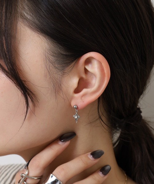 【シルバー】【2040円お得！】2mmピアス全部セット！ ピアス EVERMETAL 日本製 金属アレルギー対策 サージカルステンレス