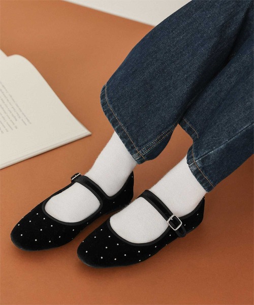 ★PATOU★パトゥー★バレエシューズ★スリング★ブラック★黒★レザー★ ☆PATOU☆パトゥー☆バレエシューズ☆スリング☆ブラック☆黒☆レザー☆