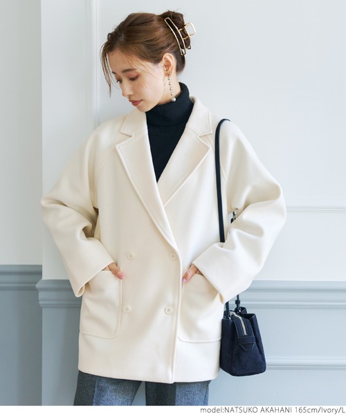 「coca（coca）」 ジャケット M アイボリー レディース_画像9