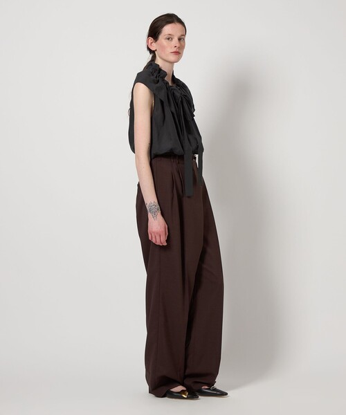 <AEWEN MATOPH>オーガンジー フレア ノースリーブブラウス UNITED ARROWS LTD. OUTLET｜<AEWEN MATOPH>オーガンジー フレア