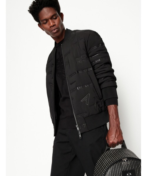 「ARMANI EXCHANGE」 長袖ニット LARGE ブラック メンズ_画像9