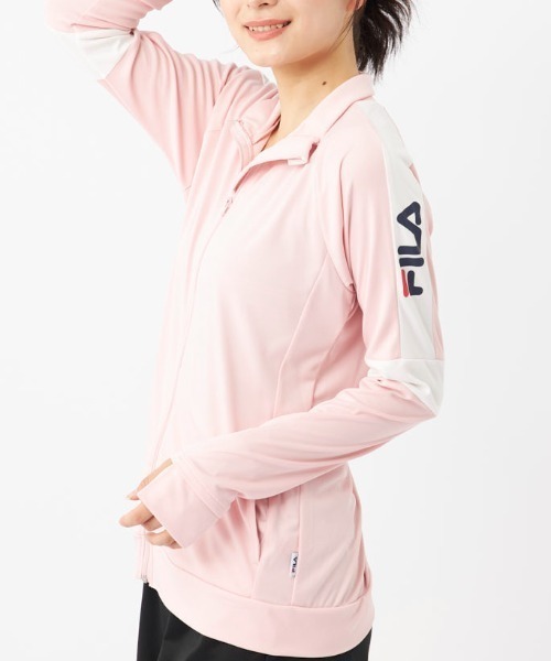 FILA ラッシュガード 「FILA/フィラ」レディースUVウェア付水着4