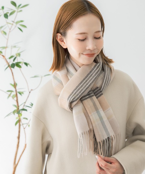 URBAN RESEARCH ROSSO WOMEN」 マフラー FREE ベージュ レディース