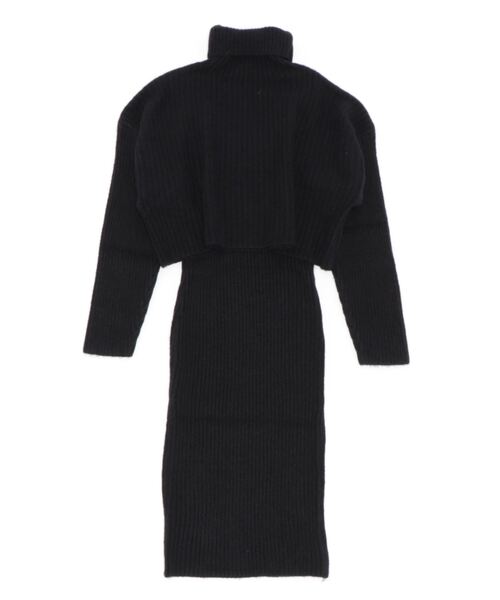 「Jasmine Grandiflorum」 コンビワンピース FREE ブルー レディース_画像6