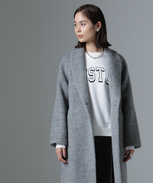 NANO universe（ナノ・ユニバース） コート M グレー レディース