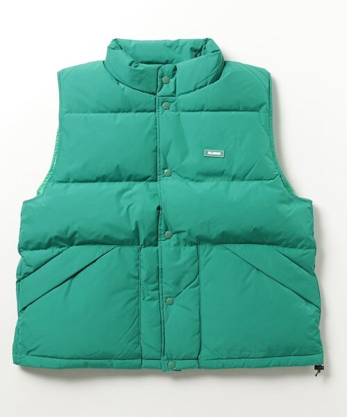 XLARGE（エクストラ ラージ） ダウンベスト X-LARGE グリーン メンズ