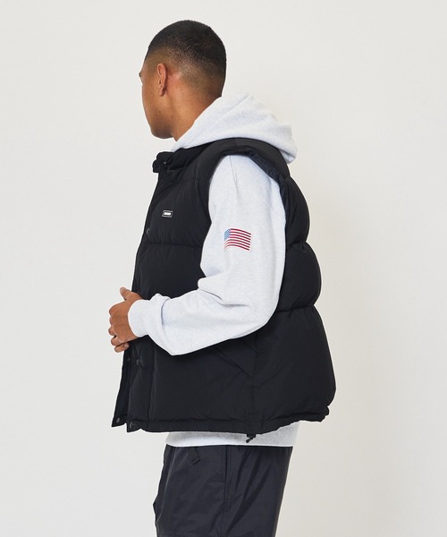 XLARGE（エクストラ ラージ） ダウンベスト X-LARGE グリーン メンズ