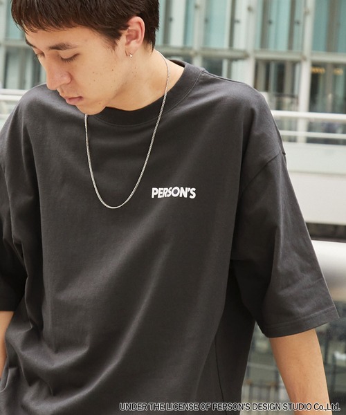 PERSONZ 　30thTシャツ PERSON'S/パーソンズ 別注 グラフィックデザインプリント 刺繍