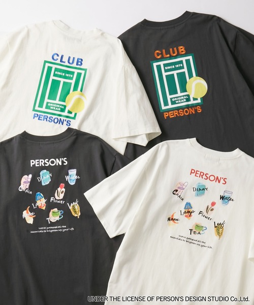 PERSON'S(ファッション) tシャツ PERSON'S/パーソンズ 別注