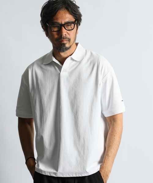 The DUFFER of ST.GEORGE ポロシャツ 「AIR FLEX」MOSS STITCH
