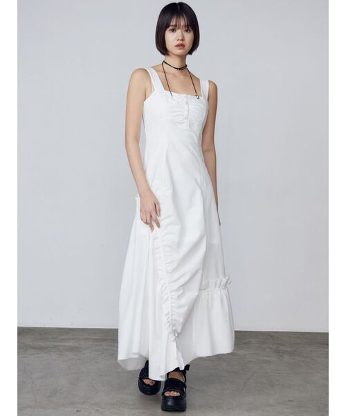 ★DABUWAWA アシンメトリー エレガント ワンピース/送料込 baa7baa6c2c0246f3e0afc0d821ae7