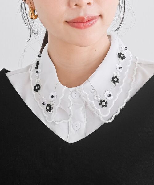 r・p・s（アールピーエス） つけ襟 付け襟 付け襟 : ZOZOTOWN Yahoo!店