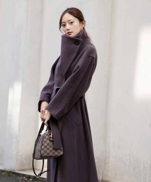 新品未使用❗️snidel コート SNIDEL（スナイデル） ステンカラーコート 1 ブラウン レディース