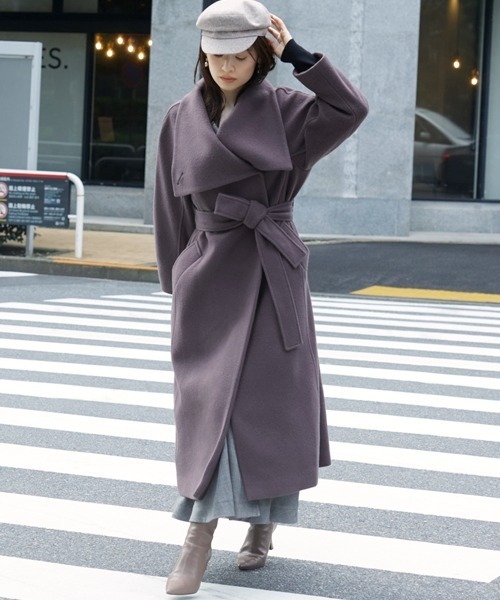 SNIDEL（スナイデル） ステンカラーコート 1 ブラウン レディース