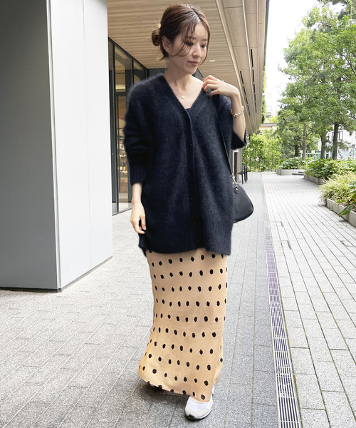 Spick＆Span 「Spick & Span」 タイトスカート 36 オレンジ