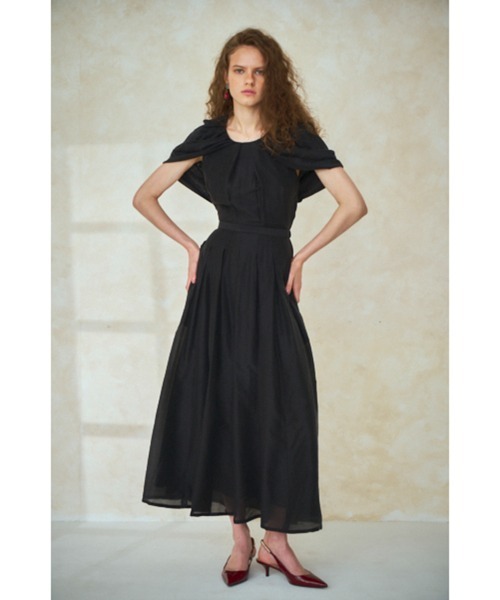 Estella.K ワンピース Lizzie Dress バルーンケープカットアウトドレス