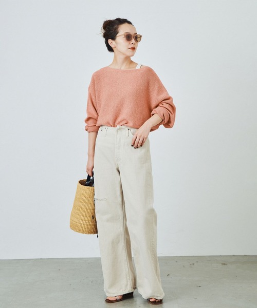 「Plage」 長袖ニット - ピンク レディース plage 「Plage」 長袖ニット - ピンク レディース : ZOZOTOWN