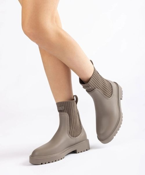 UNISA（ウニサ） 長靴 レインブーツ リブニットレインブーツ/UNISA